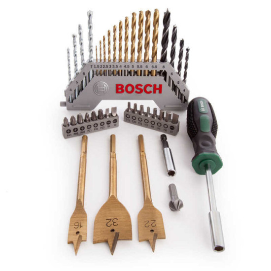 Set 40 forets embouts Bosch 2607017334