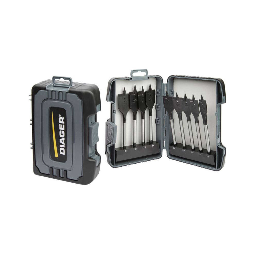 Coffret de 9 meches plates diager 925C