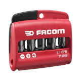 Coffret de 10 embout de vissage dans etui Facom E110