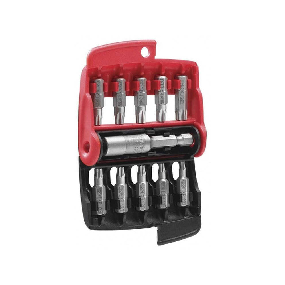 Coffret de 10 embout de vissage dans etui Facom E110