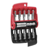Coffret de 10 embout de vissage dans etui Facom E110