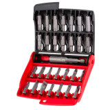 Coffret de 28 embouts de vissage dans etui Facom E120