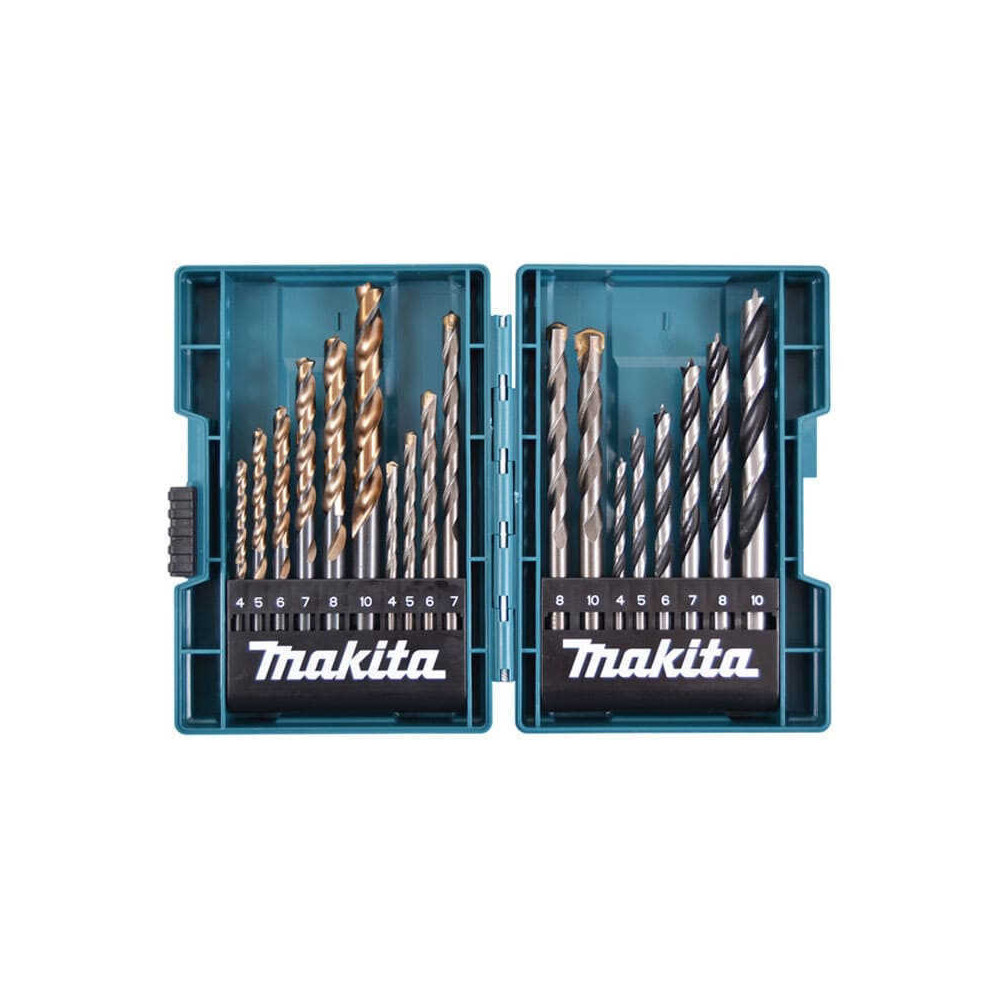 Coffret de meches et foret pour perceuse Makita b 49432