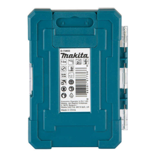 Jeu de 13 forets a metaux Makita d 72855