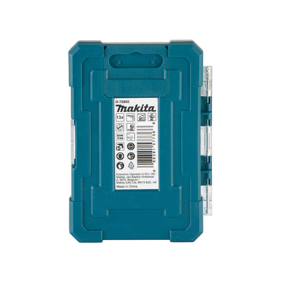 Jeu de 13 forets a metaux Makita d 72855