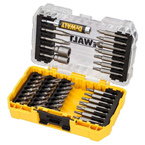 Petit coffret toughcase embout 25 et 50 mm 40 pcs Dewalt DT70705