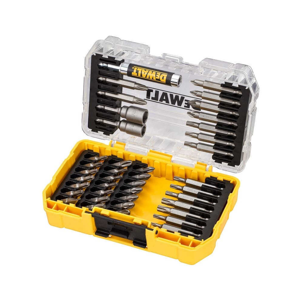 Petit coffret toughcase embout 25 et 50 mm 40 pcs Dewalt DT70705