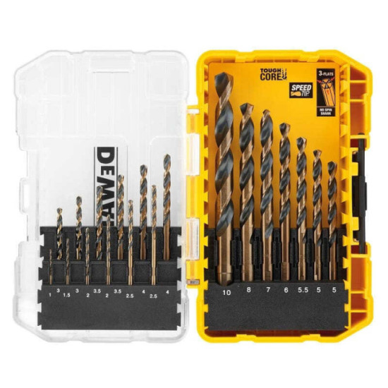 Coffret de forets cylindriques blackgold 19 pcs Dewalt DT70728