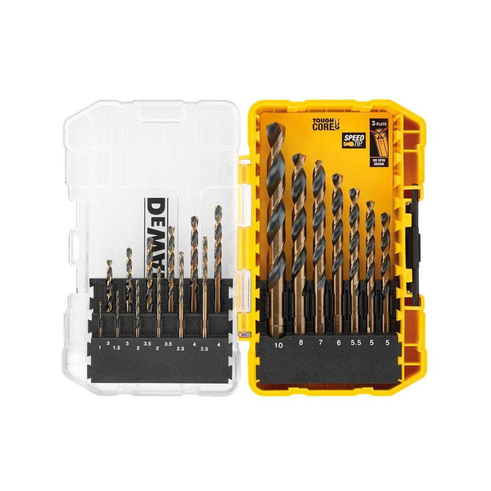 Coffret de forets cylindriques blackgold 19 pcs Dewalt DT70728