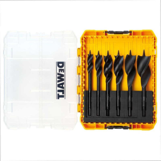 Coffret de meches a bois 3 pointes O13 a 32 mm Dewalt DT90238