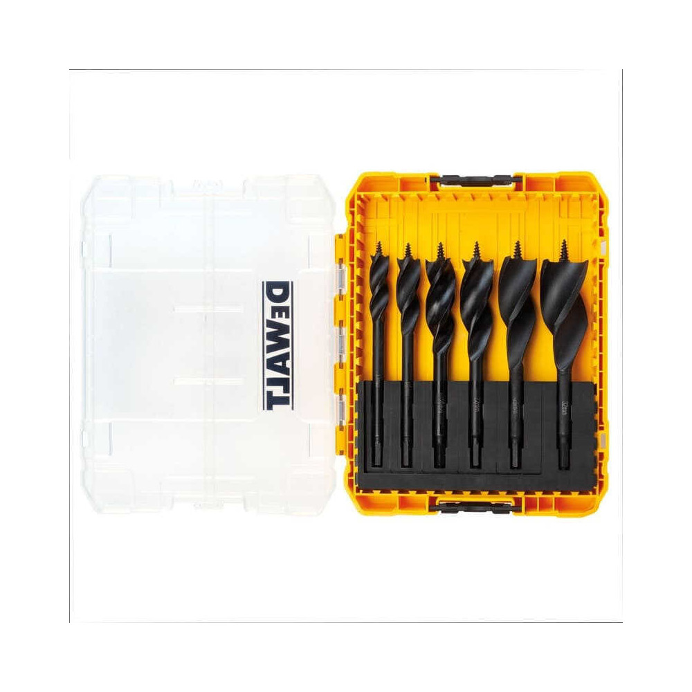 Coffret de meches a bois 3 pointes O13 a 32 mm Dewalt DT90238