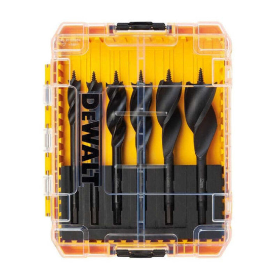 Coffret de meches a bois 3 pointes O13 a 32 mm Dewalt DT90238