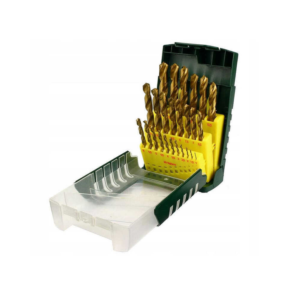 Set de 25 forets a metaux hss titane 1 a 13 mm Bosch 2607017154