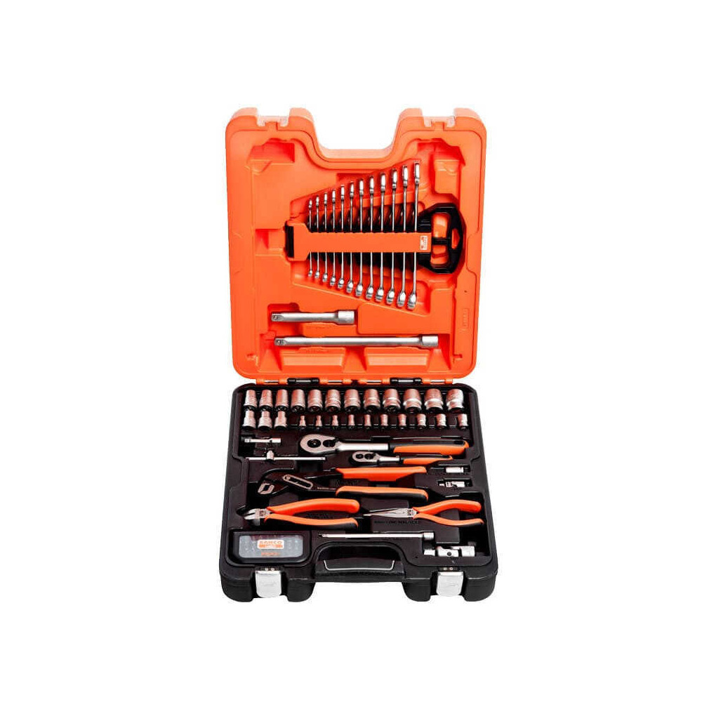 Jeu douilles embouts cles pinces Bahco S81MIX