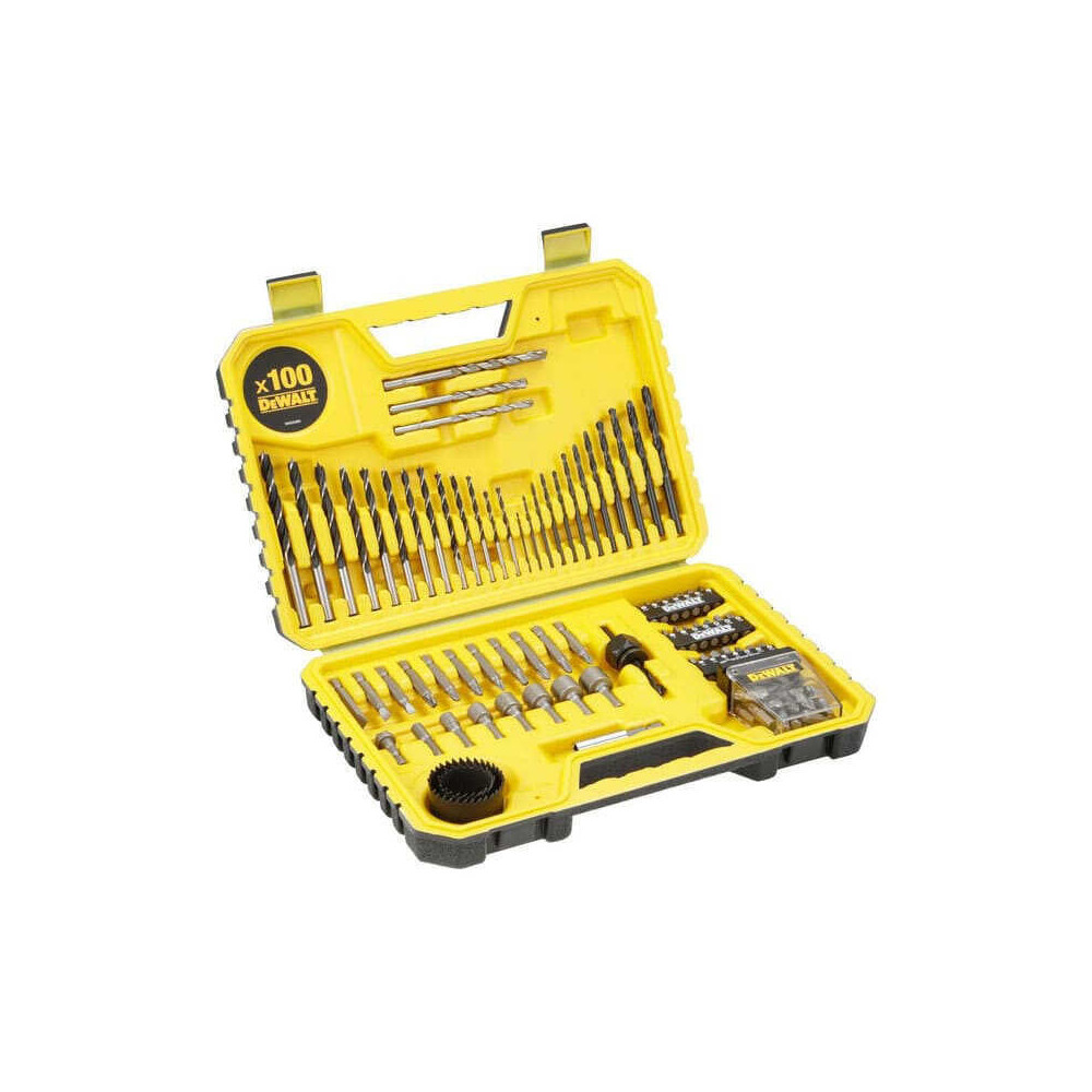 Coffret de forets et embouts pour perceuse 100 pcs Dewalt DT71563