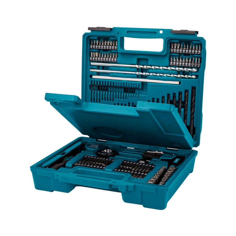 Coffret de meches pour perceuse visseuse 212 pieces Makita e 06270