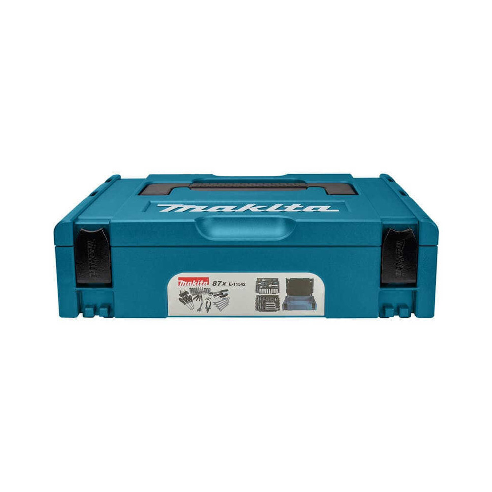 Coffret makpac avec 87 outils a main Makita e 11542