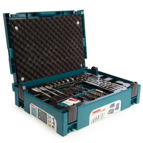 Coffret percage vissage en makpac 66 pcs Makita b 43044