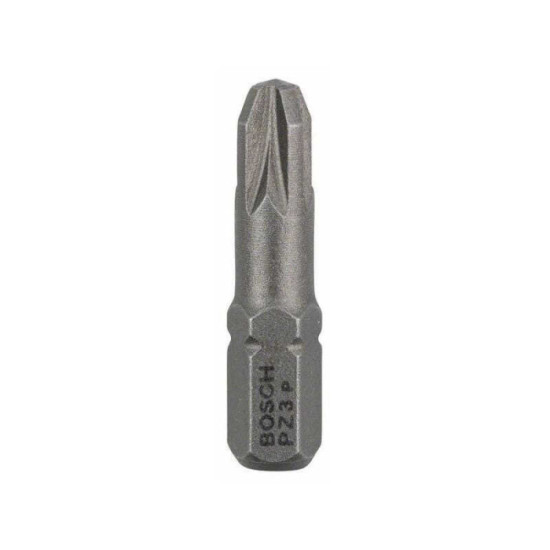 Embout cruciforme 1 4 pz 3 longueur 25 mm lot de 10 Bosch 2607001563
