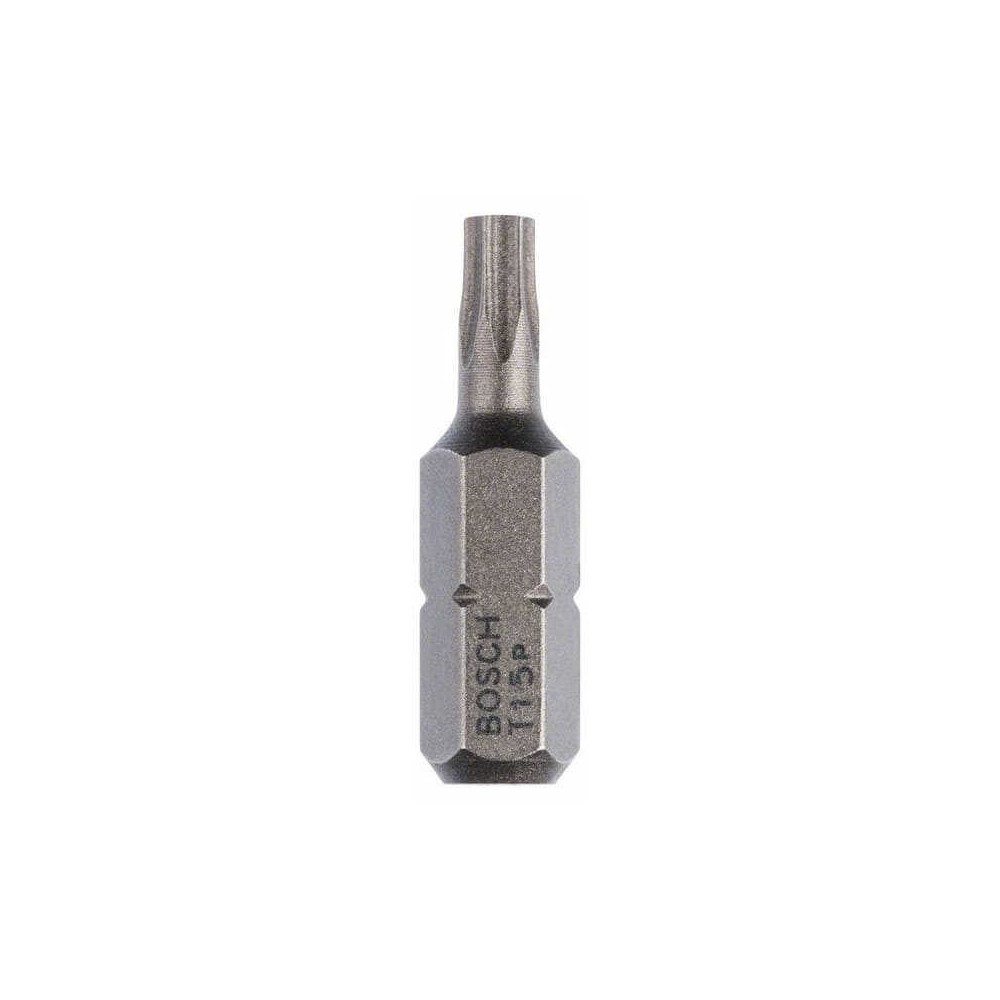 Embout torx t 15 extra dur 25 mm 1 4 lot de 10 Bosch 2607001608