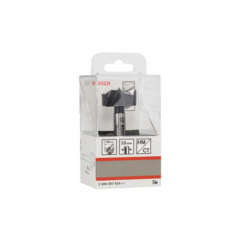 Meche a faconner carbure 36 x 90 mm d 10 mm Bosch 2608597614