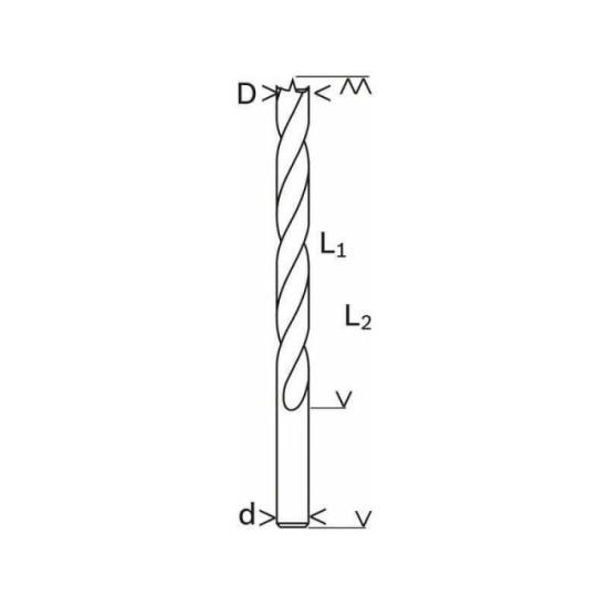 Meches helicoidales a bois standard 14 x 340 x 400 mm Bosch 2608597198