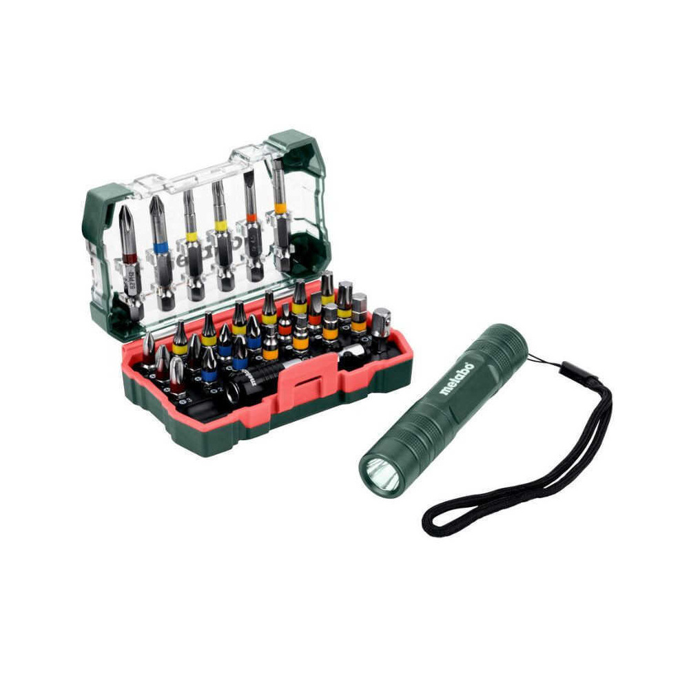 Coffret d embouts de vissage sp 29 pcs mini flash light Metabo 626721000
