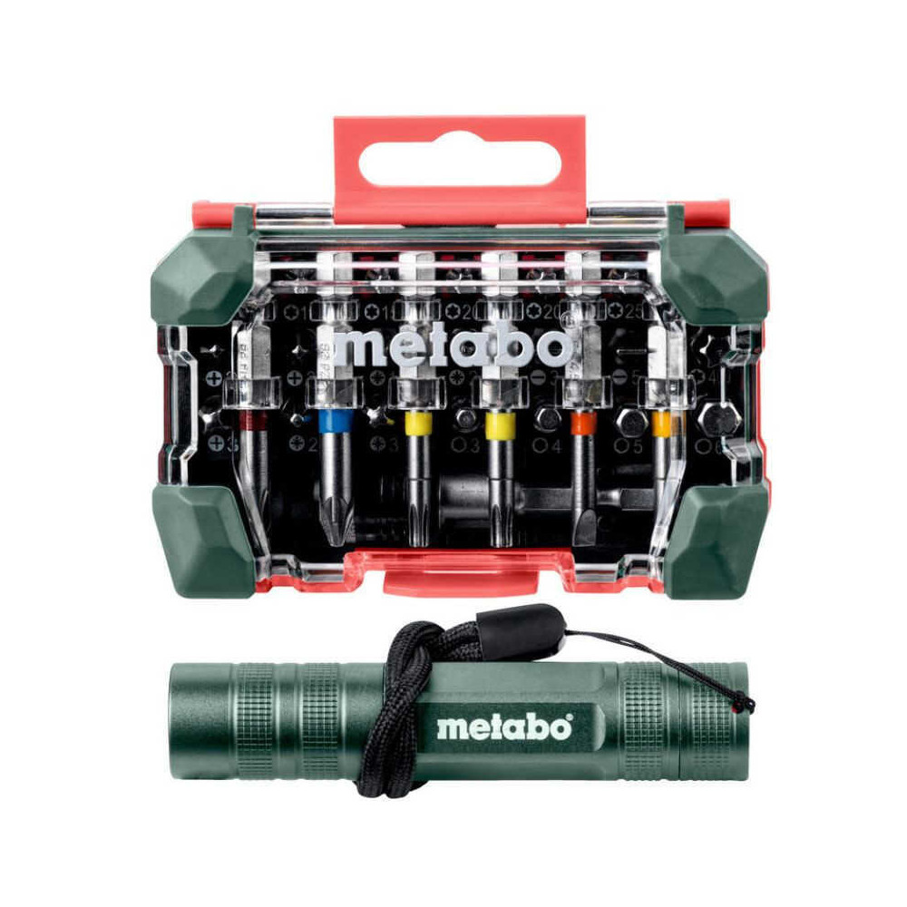 Coffret d embouts de vissage sp 29 pcs mini flash light Metabo 626721000