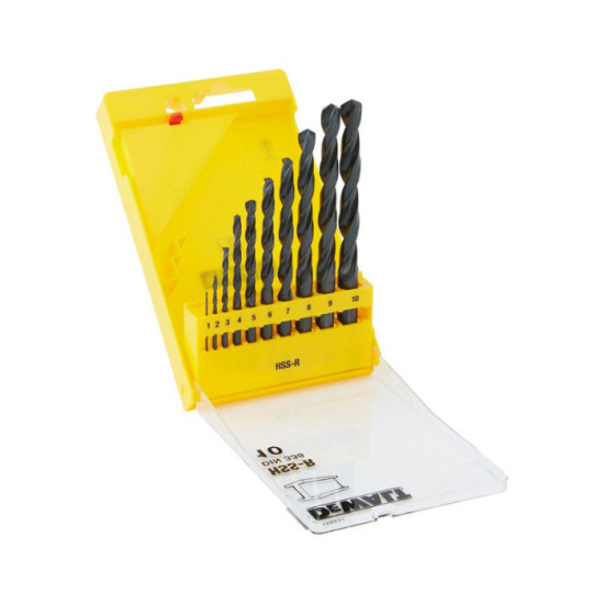 Coffret de forets metal 10 pcs Dewalt DT5911 qz