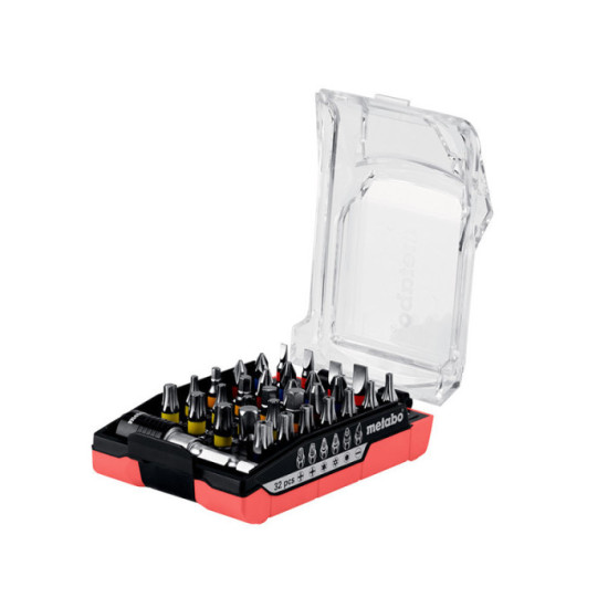 Coffret d embouts 32 pcs pour perceuses visseuses Metabo 626696000
