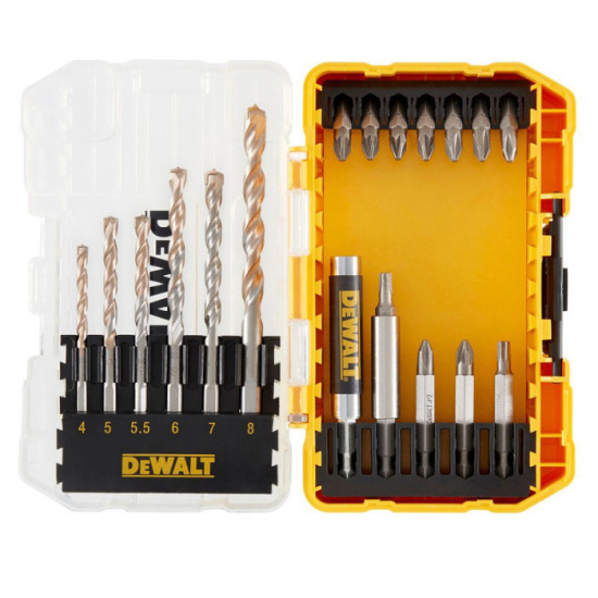 Coffret vissage et percage 19 pcs Dewalt DT70712 qz