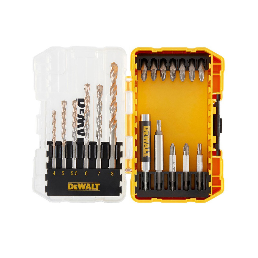 Coffret vissage et percage 19 pcs Dewalt DT70712 qz
