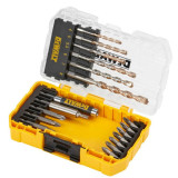 Coffret vissage et percage 19 pcs Dewalt DT70712 qz