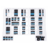 Coffret embouts 100 pcs compartiments rangement Makita E24826