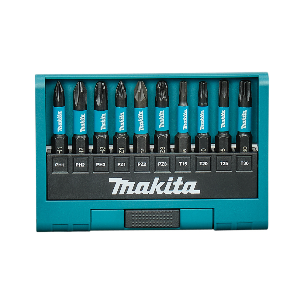 Coffret 10 embouts impact Makita e 12011