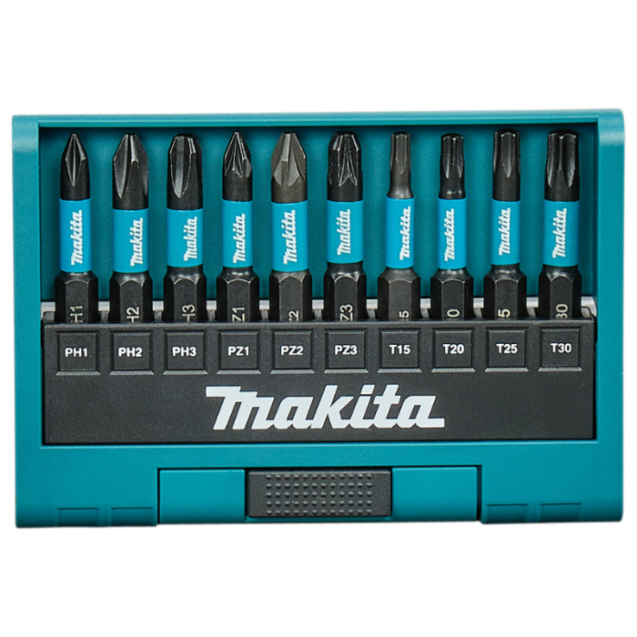 Coffret 10 embouts impact Makita e 12011