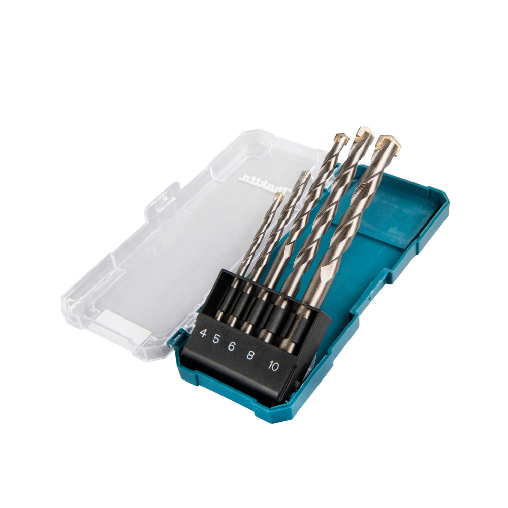 Coffret 5 forets a maconnerie Makita d 72877