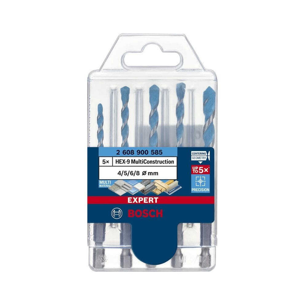 Coffret de 5 forets Bosch 2608900585