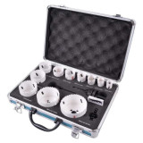 Coffret de scie cloche bois et metal 14 pcs Makita d 47298