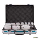 Coffret de scie cloche bois et metal 14 pcs Makita d 47298
