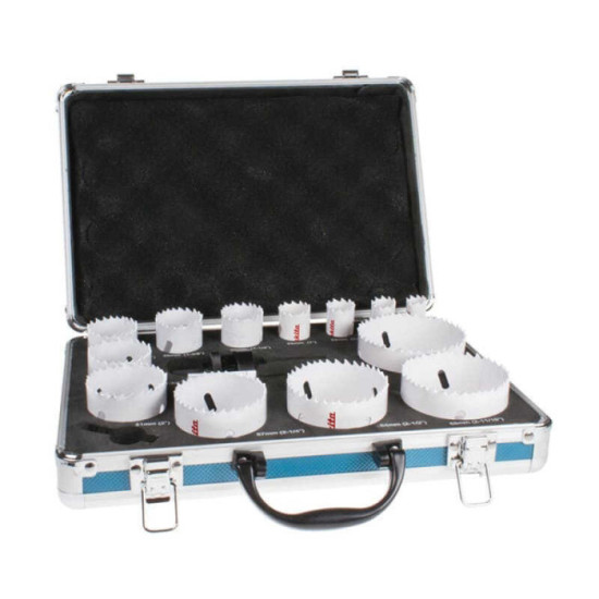 Coffret de scie trepan 16 pcs Makita d 47307