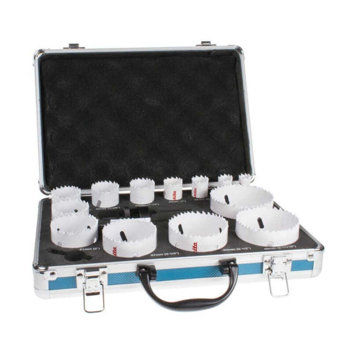 Coffret de scie trepan 16 pcs Makita d 47307