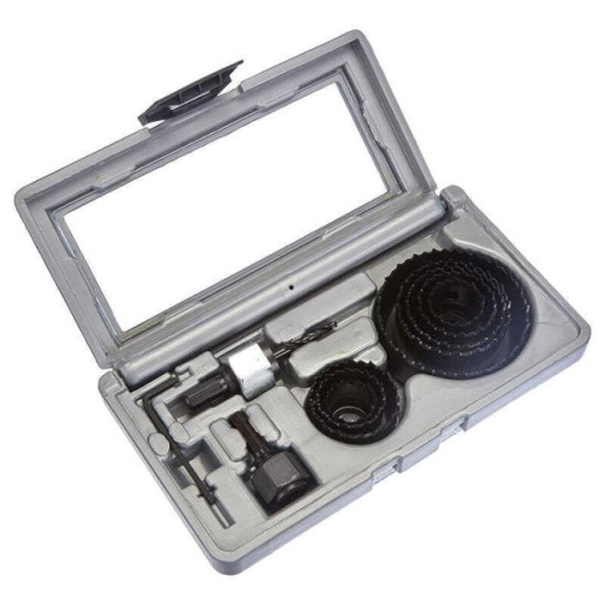 Coffret de scies trepans pour bois et platre 22 68 mm Bosch 2607019450