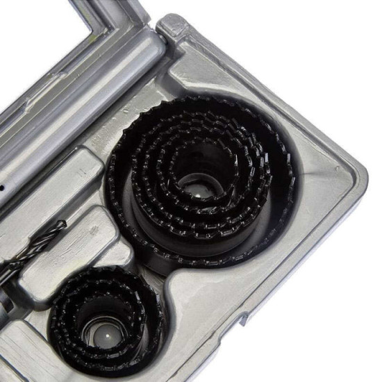 Coffret de scies trepans pour bois et platre 22 68 mm Bosch 2607019450