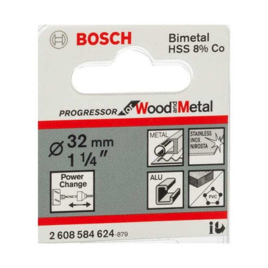 Scie trepan progressor bois et metaux Bosch 2608584624