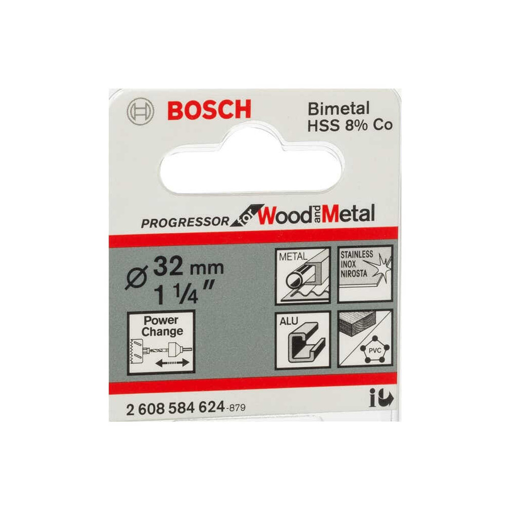 Scie trepan progressor bois et metaux Bosch 2608584624
