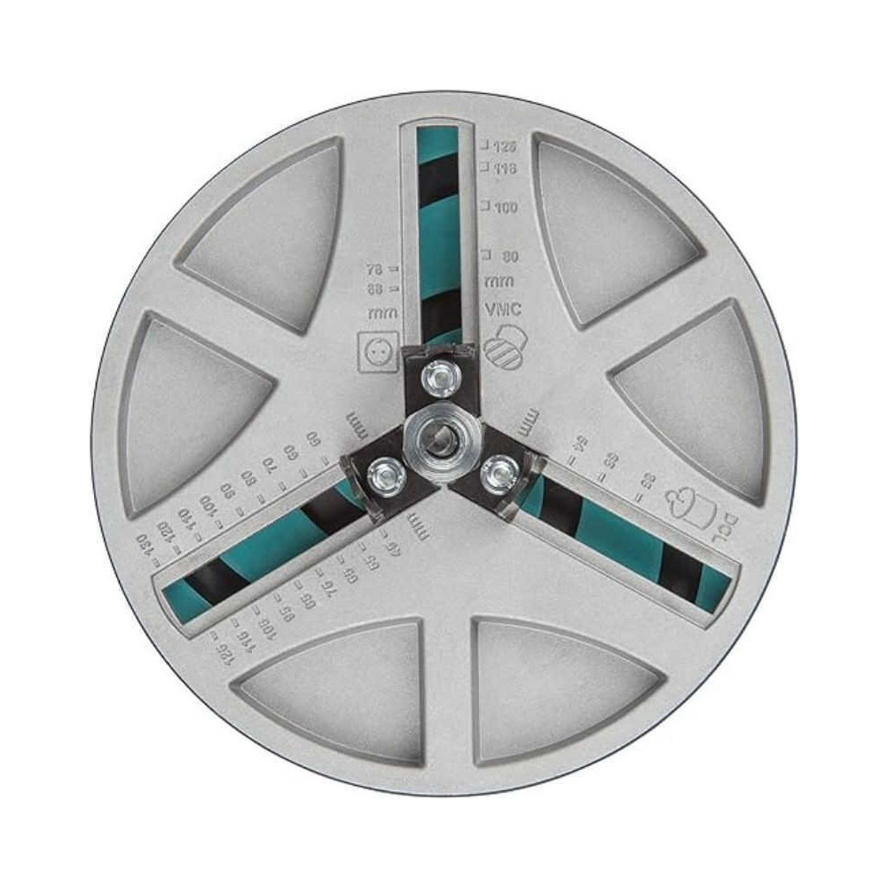 Scie cloche reglable O45 130 mm wolfcraft 5978000