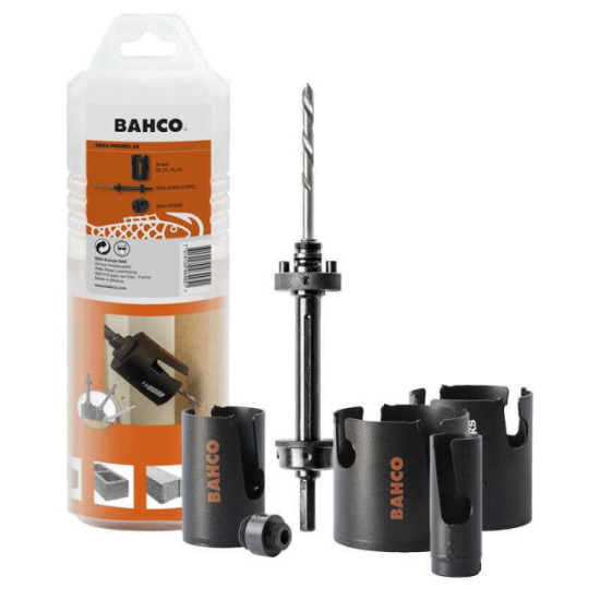 Coffret de scies trepans superior multi construction Bahco 3833 promo 42