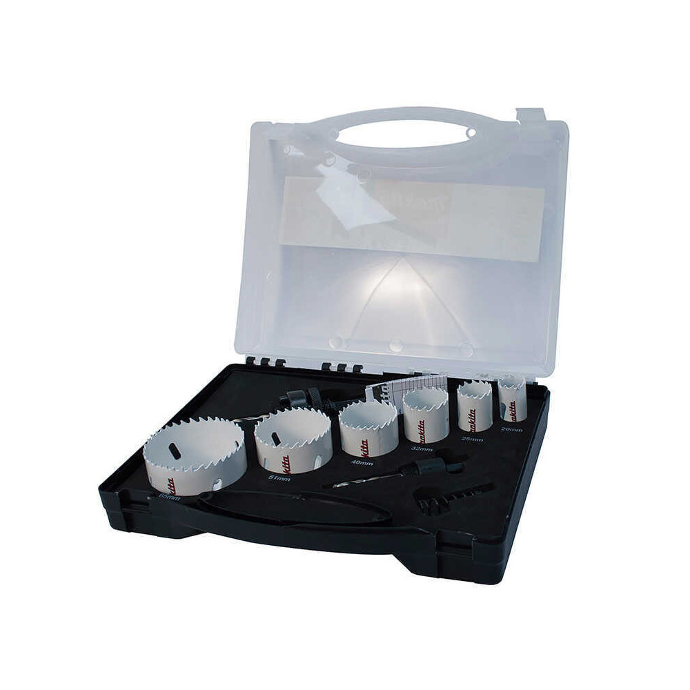 Coffret de scies trepans 6 pcs Makita d 47139