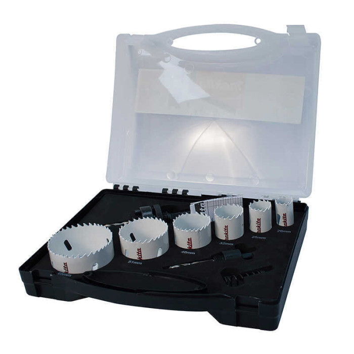 Coffret de scies trepans 6 pcs Makita d 47139